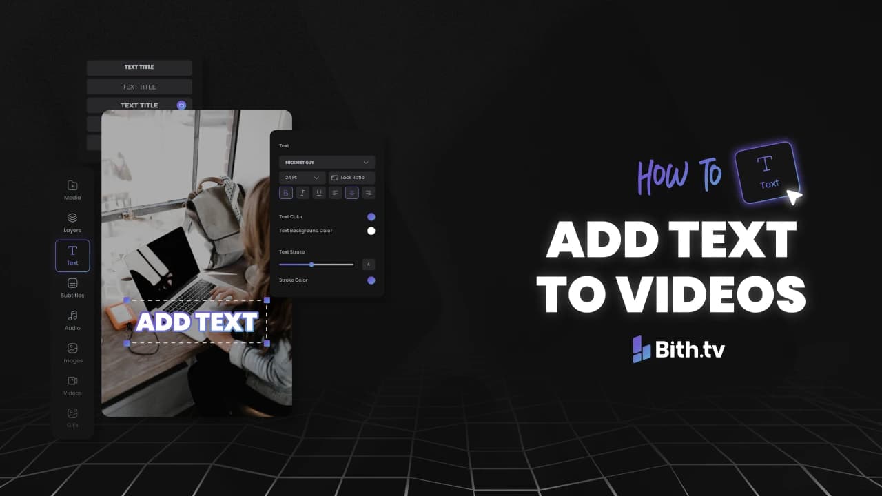 How To Add Text To Video